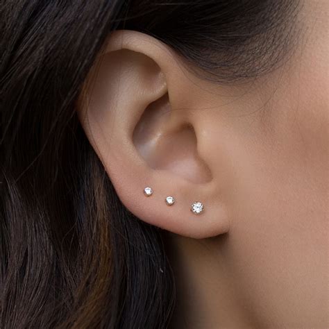 tiny earring studs